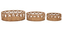 Set 3 Svuota Tasche Fuji Ø 50x16-40x14-30x12 cm in Rattan-1