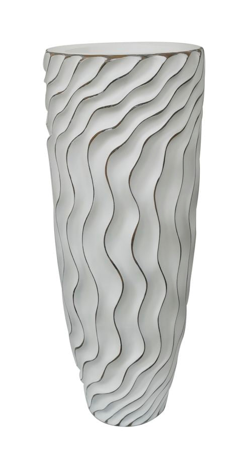 online Vaso Alto 35x90x35 cm in Poliresina Bianco