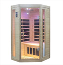 Sauna Finlandese ad Infrarossi 2 posti 107x93 cm in Hemlock Canadese H188 Vorich Princess Eco-2