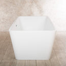 Vasca da Bagno Freestanding 170x80 cm H58 VVorich Realx Bianca-5