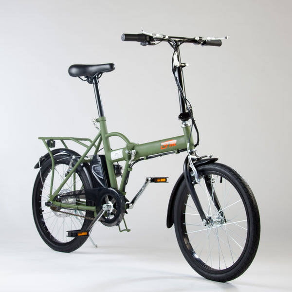 sconto Faltbares Elektrofahrrad 36 V Pedalunterstützt 20" 250 W IFM Militärgrün