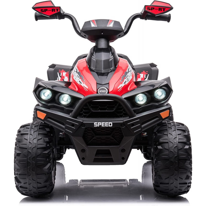 Quad Elettrico per Bambini 12V ATV Speed Rosso-6