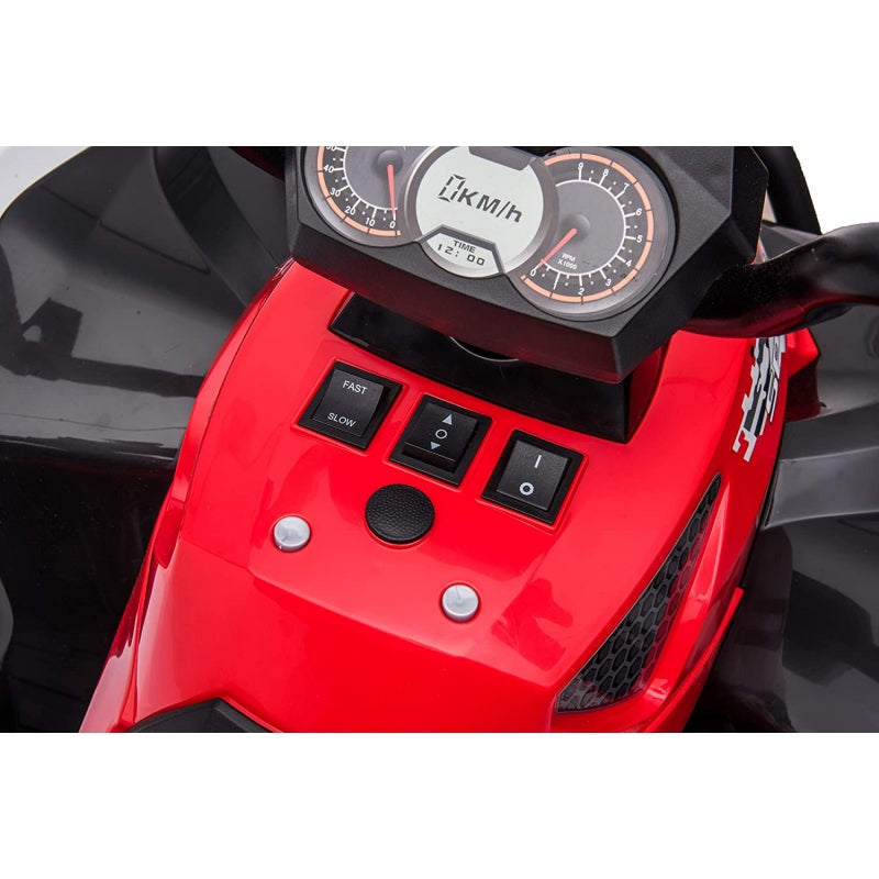 Quad Elettrico per Bambini 12V ATV Speed Rosso-8