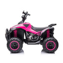 Quad Elettrico per Bambini 12V ATV Speed Rosa-2