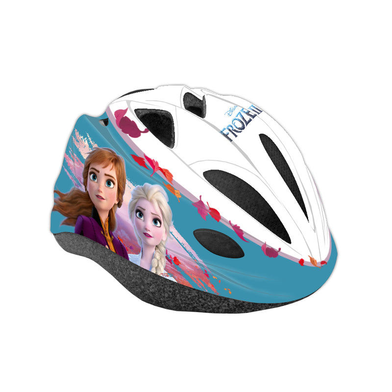 Casco per Bambina Misura 52-56 cm con Fori di Aerazione con Licenza Disney Frozen-1