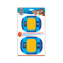 Kit Protezioni Bambino Gomitiere e Ginocchiere Plastica Rigida con Licenza Paw Patrol -2