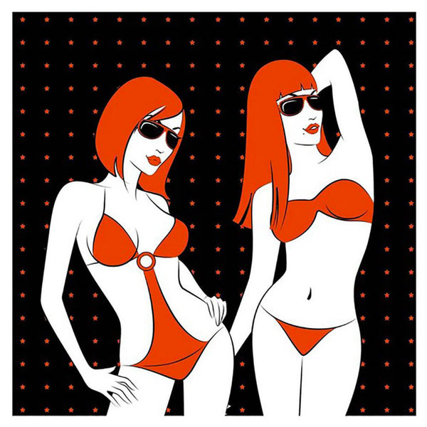 acquista Elektrisches Strahlungspanel Thermopanel 60x60cm 450W Vannini Red Bikini