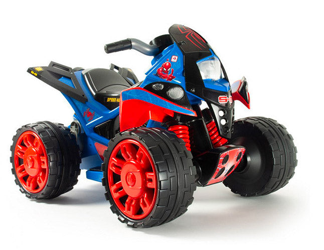 Mini Quad Elettrico per Bambini 12V The Beast Marvel Spiderman-1