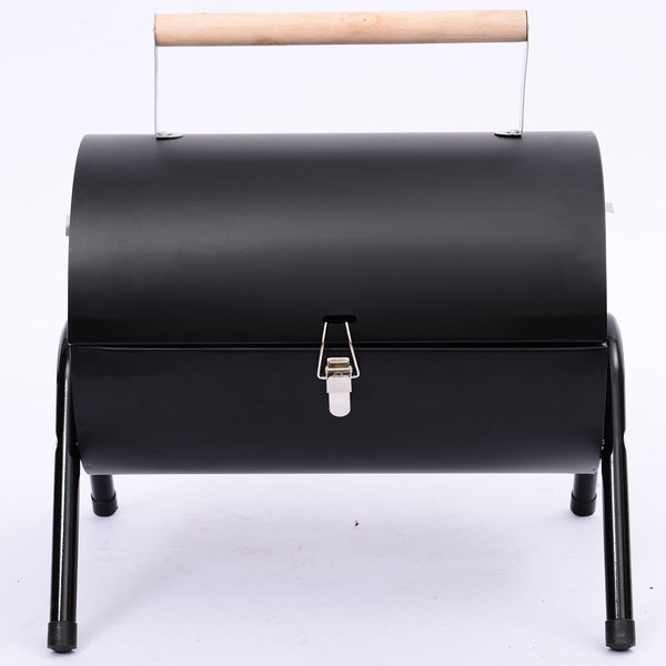 Holzkohlegrill Holzkohle Faltbar Schwarz sconto