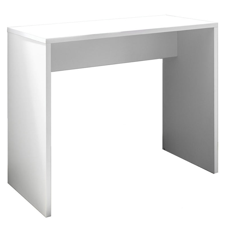 Scrivania da Ufficio 90x48x76 cm in Legno Bianco-1