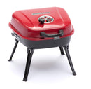 Barbecue Portatile a Carbone Carbonella 48x47x37 cm in Acciaio Rosso e Nero-1