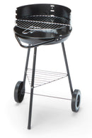 Barbecue a Carbone Carbonella 44x52x70 cm in Acciaio Nero-1