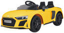 Macchina Elettrica per Bambini 12V Audi R8 Spyder Gialla-1