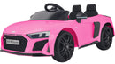 Macchina Elettrica per Bambini 12V Audi R8 Spyder Rosa-1