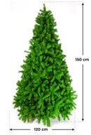 Albero di Natale Artificiale Apertura ad Ombrello Himalaya Verde Varie Misure-2