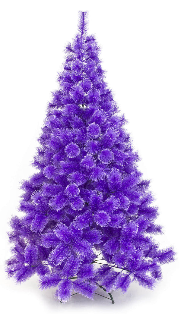 Albero di Natale Artificiale Apertura Ramo/Ramo Pituffik Viola Varie Misure online