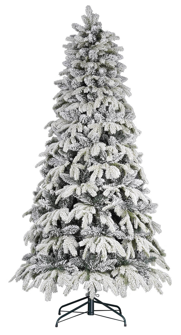 online Albero di Natale Artificiale Innevato Apertura ad Ombrello Monviso Verde Varie Misure