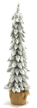 Albero di Natale Artificiale Innevato Tatra Verde Varie Misure-1