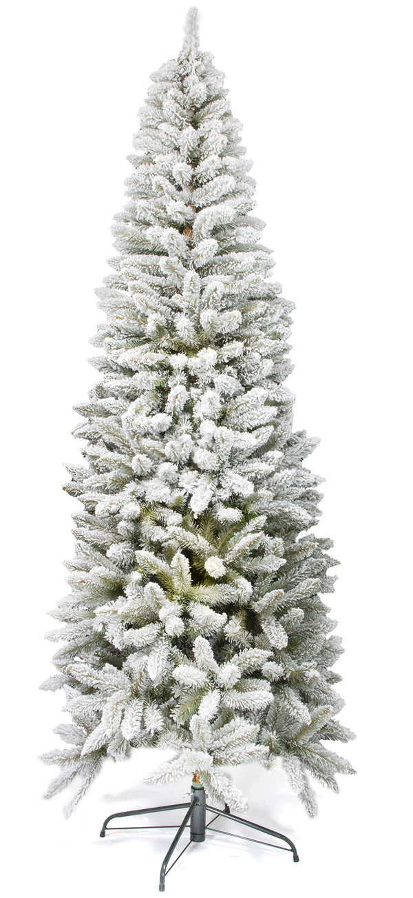 Albero di Natale Artificiale Innevato Apertura ad Ombrello Kentucky Thai Verde Varie Misure acquista