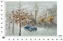 Dipinto su Tela London 120x3,7x80 cm in Alluminio Legno e Canvas-7