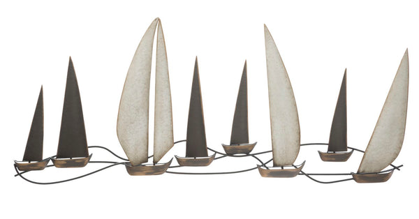 Regatta Panel 119x3x51 cm in mehrfarbigem Eisen prezzo