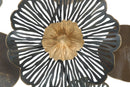 Pannello Flower Circl 155x8,5x85 cm in Ferro Multicolor-2