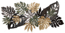 Pannello Antique Leaf 133x10x67 cm in Ferro Multicolor-1