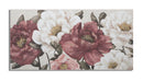 Dipinto su Tela Red Flowy 120x3,7x60 cm in Legno di Pino e Canvas Multicolor-1