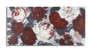 Dipinto su Tela Bianco/Red Flower Darkback 120x3,7x60 cm in Legno di Pino e Canvas Multicolor-1