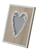 Cornice Rettangolare Live Laugh Love 17,5x1,9x22,8 cm MDF Marrone e Bianco-2