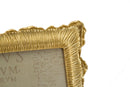 Cornice Linear Glam 27x1,8x32,3 cm in Poliresina e Vetro Oro-4