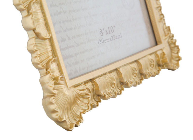 Cornice Loff Glam 26,8x2,3x31,5 cm in Resina Oro-4