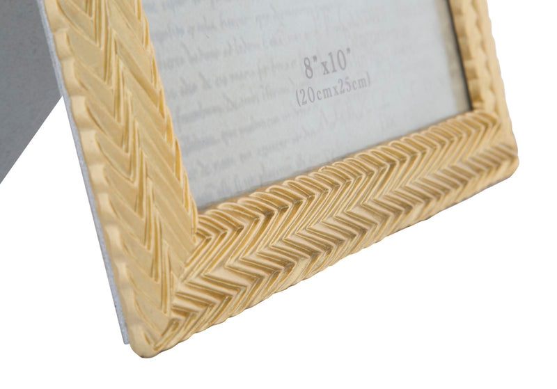 Cornice Stick Glam 25,3x1,8x30,5 cm in Resina Oro-5