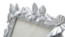 Cornice Farfalle 30x4x36 cm in Poliresina e Vetro Argento-4