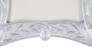 Cornice 23,3x2x28,2 cm in Poliresina e Vetro Argento-4