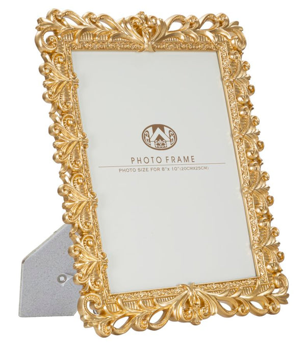 Rich Frame 26,8x2x32,5 cm in Polyresin und Goldglas prezzo