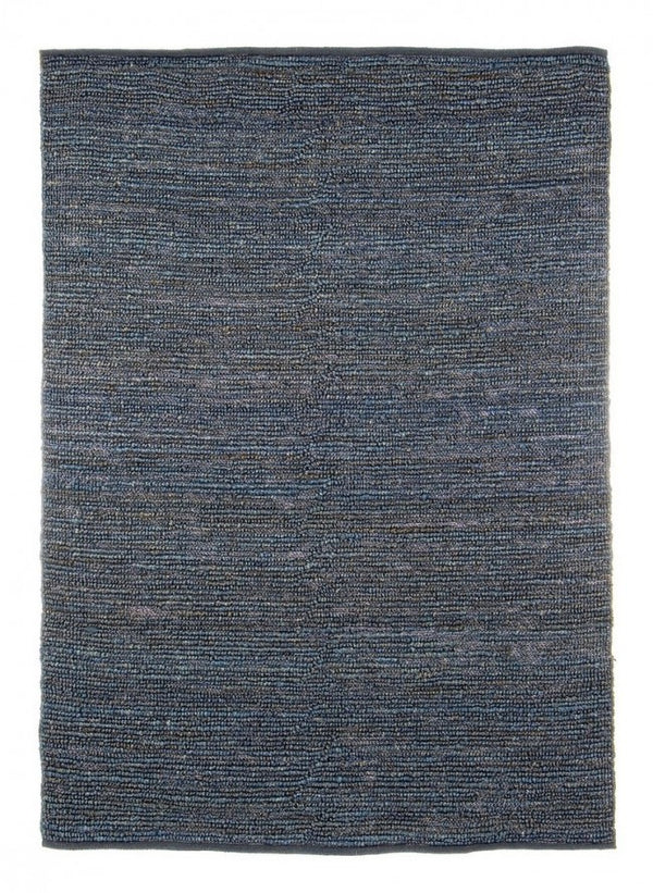 sconto Zanzibar Blauer Teppich 170x240 cm in Jute