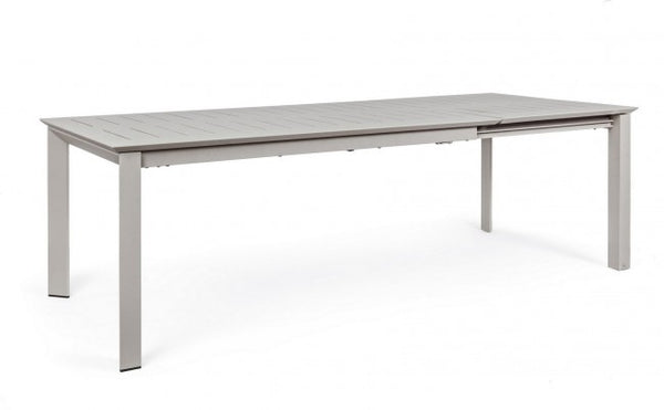 Konnor Ausziehtisch 160-240x100 cm Rastin in Aluminium acquista