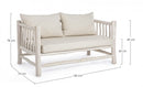 Divano con Cuscini Sahel con Cuscino in Teak-2