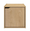 Cubo Composite con Anta 35x35x35 cm in Compensato  Naturale-2