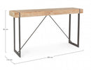 Tavolo Bar Garrett 200x50 Fisso in Legno-2