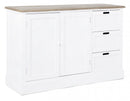 Credenza Dorotea 2 Ante 3 Cassetti in Legno-1