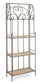 Scaffale 4 Ripiani 59x28x167 cm in Acciaio Guenda Verde Scuro