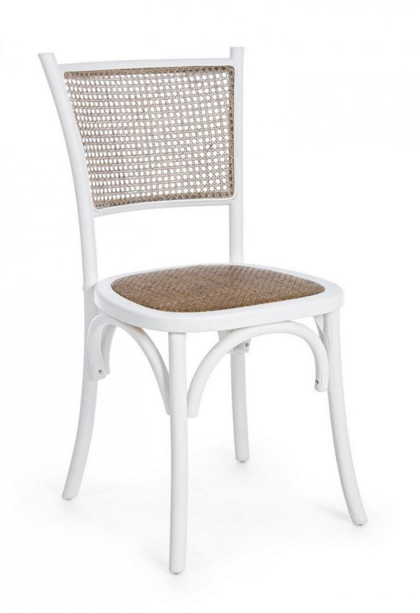 Weißer Carrel-Stuhl aus Holz online