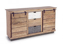 Credenza 2 Ante 3 Cassetti Tudor in Legno-1