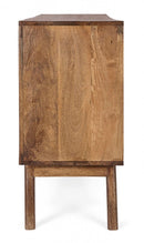 Credenza 2 Ante 3 Cassetti Sylvester in Legno-5