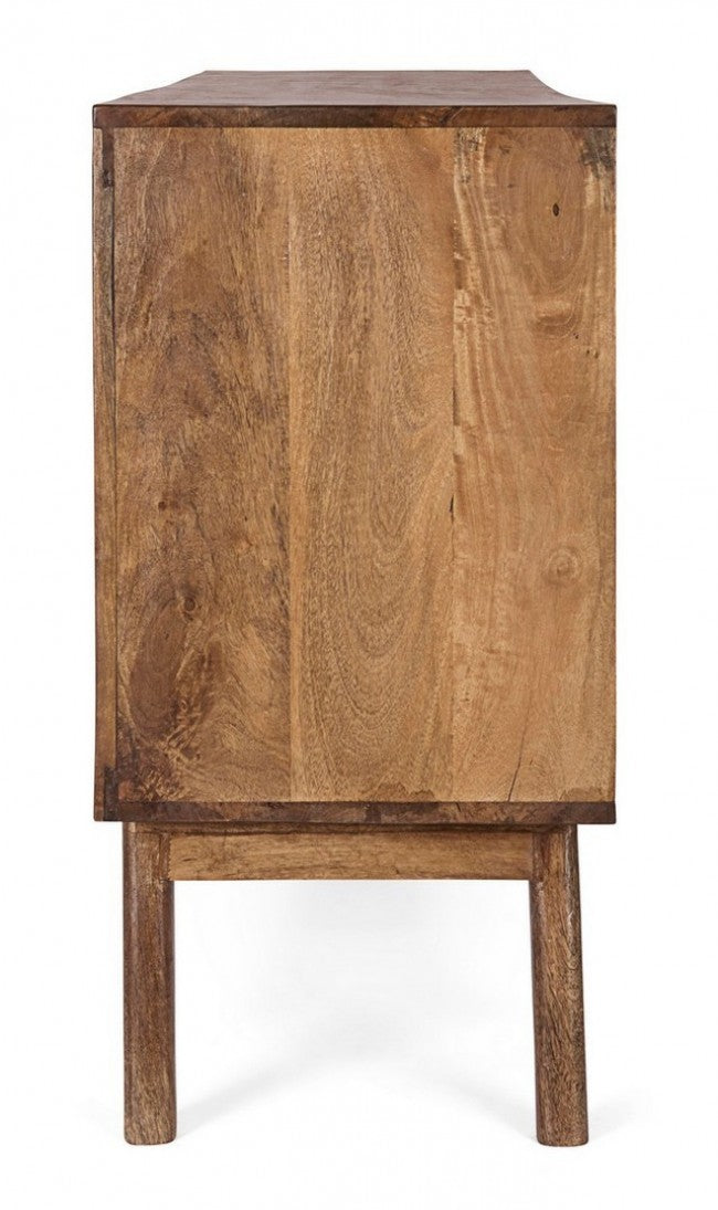 Credenza 2 Ante 3 Cassetti Sylvester in Legno-5