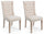 Set 2 Sedie 51x63x104h cm Columbia Beige