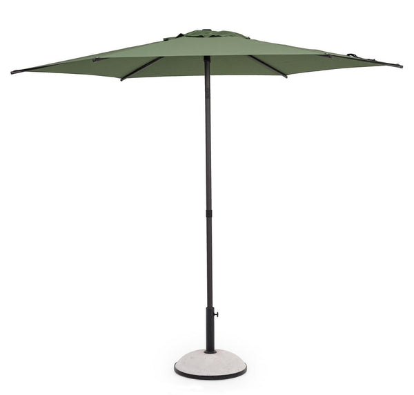 acquista Ombrellone da Giardino Ø270x220 cm in Acciaio Samba Olive