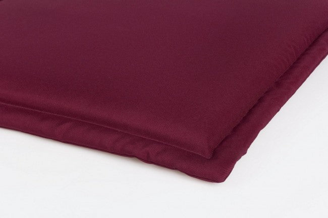 Cuscino Poly180 Bordeaux per Panca 2 Posti in Tessuto per Esterno-2